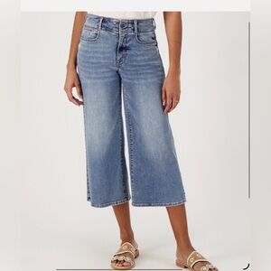 NYDJ Perfect Summer Lift & Tuck Denim Culottes 17” inseam